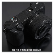 Summer New Products-Applicable] Sony Camera Protective Sticker A6000 A6300 A6400 6100 Film Starlight Scratch-resistant A6500