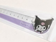 全新未開封，韓版 Kuromi 15CM 透明膠間尺 只限郵寄，包本地平郵