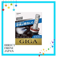 Carmate GIGA LED Headlight Fog Light E3400 Series Compatible with H8/H9/H11/H16 6500K 1700lm (per bu