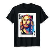 Jesus King Card Christian For Men Women T-Shirt