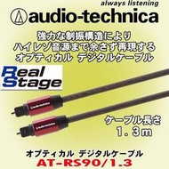 志達電子 AT-RS90 線長1.3米/3米/6米 日本鐵三角 高品質鍍金 光纖線 TOSLINK(方型) 對方型