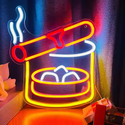Cigarettes and Alcohol Neon Sign Light Alcohol Drinks LED Sign Smoke and Wine Sign for Home Bar Man