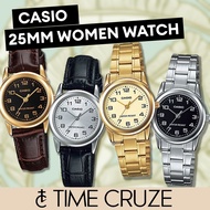 [Time Cruze] Casio LTP-V001 Classic Analog Small Women Watch LTP-V001GL-1B LTP-V001D-1B  LTP-V001D-7
