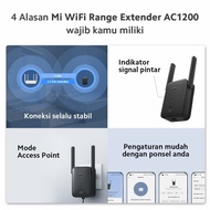 JTTOP" MI WIFI RANGE EXTENDER AC1200 XIAOMI REPEATER AC 1200 SIGNAL BOOSTER