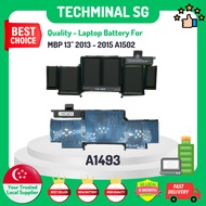 TECHMINAL - A1493 Battery Replacement for MBP 13 A1502 2013 2014 A1493 Battery