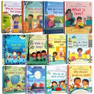 Usborne Lift The Flap Very First Questions And Answers Series Book - Tình yêu là gì? Tại sao chúng t