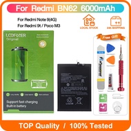 AAAA BN62 Battery For Xiaomi POCO M3 / Redmi 9T Note 9 4G BN62 Mobile Phone Battery