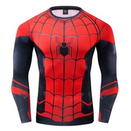 [ Fitrhino ] Tshirt Compression Spiderman plus size baju superhero