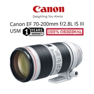 CANON EF 70-200MM F/2.8L IS USM MARK III ULTRASONIC WEATHER SEALED AIR SPHERE COATING 9 BLADE DIAPHR