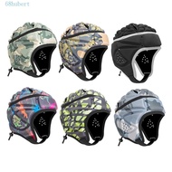 HUBERT Soft Helmet, Head Protector Shockproof Rugby Helmet, Adult EVA Adjustable Soccer Headgear Kid