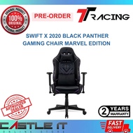 PRE-ORDER TTRacing Swift X 2020 Black Panther Gaming Chair Marvel Edition Official Licensed Product