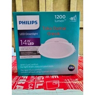 PUTIH Philips Downlight Led Emws DL190B White Yellow 14w