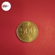 Koin kuno Korea Selatan 500 won 