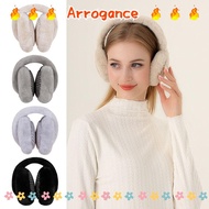 ARROGANCE Ear Muffs, Cold Protection Foldable Ear Warmer, Portable Plush Keep Warm Windproof Ear Cap