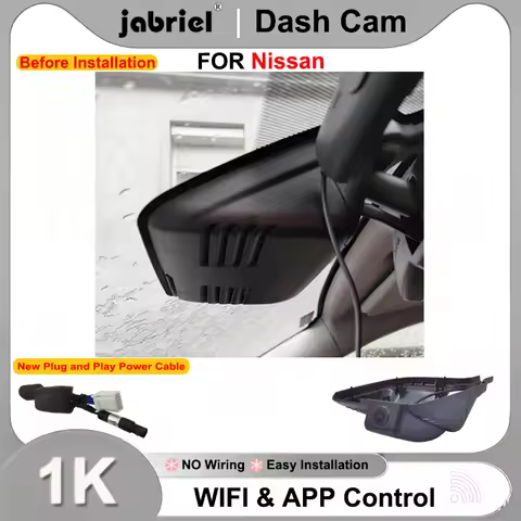 Dash Cam Car DVR 1K 1080P Wifi Plug and Play DashCam for Nissan qashqai j10 j11 j12 2015 2016 2017 2