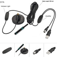 DTA Digital TV Antenna With Signal Amplifier 480+ Miles Indoor Outdoor Antenna  VHF UHF Digital Aeri