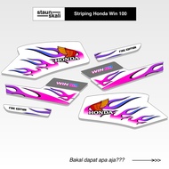 HONDA Striping Win 100 Variation (45) Original JapaneseOriginal Japan Service Custom TS Semi Trail T