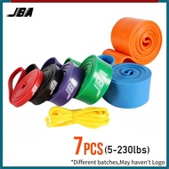 JBA Resistance Band Set For Men 10pcs 5-230lbs 7 Levels With Door Anchor Thick Durable TPE Elastic B