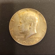美國1965年半圓銀幣
