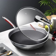 [FREE SHIPPING]Kangbach Non-Stick Pan Sixth Generation Wok316Stainless Steel 5 Th Generation 7 Th Generation Frying Pan Home Germany Genuine Goods