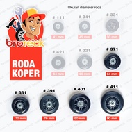 Replacement luggage wheel strong Single wheel 64mm 70mm 76mm 80mm 90mm lojel