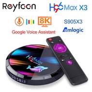 9.0 TV Box H96 MAX X3 4GB 128GB 64GB 32GB Amlogic S905X3 Support 5G Wifi 1080p 4K 60fps Google Player Youtube 8K H96MAX kuiyaoshangmao