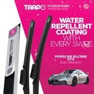 Trapo Hydrophobic Car Wiper Blades Porsche 911 / 991 Turbo S / 997.1 (2005-2019) 1 Set