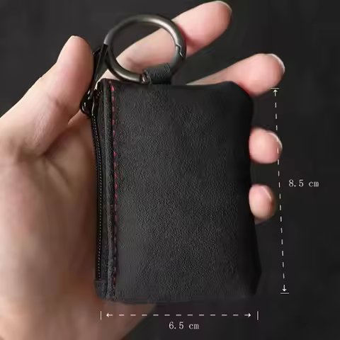 Universal Car Key Bag Suede Coins Wallet Mini Card Pouch Fashionable new styles Key housing Auto acc