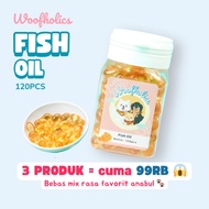 Woofholics Cod Fish Oil Fish Oil/ for Dogs Dog Hair Vitamin/ Dog Supplement/