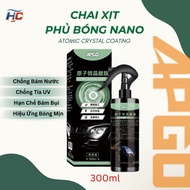 APGO Atomic Crystal Coating car paint spray bottle with Atomic ceramic Coating protects car paint ag