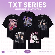 [READY] TXT Allmember series T-shirt | Yeonjun Beomgyu Soobin Kai Taehyung - TXT SERIES | Kpop t-shi