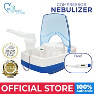 Indoplas Elite Tokyo Japan Nebulizer Compressor with FREE Digital Thermometer