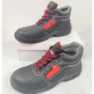 Wzk Mall New and Comfortable Leather Safety Shoes BX01