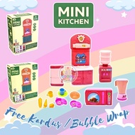 Mini Kitchen Set for Girls Mini Kitchen Toy/ Children's Kitchen Set Blender & Gallon Toy/