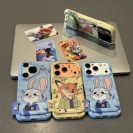 Cute Funny Judy Phone Case, Nick Phone Case, Suitable for iPhone 17 Pro Max, Apple 16 Phone Case, Ph