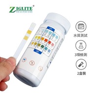 節亮 - 3合1水質檢測試紙 | 水質試紙條 | 可泳池池塘水檢測紙 | 浴缸飲用水檢測紙 | 適用範圍廣 | 水質檢測-2瓶裝（FBE2）