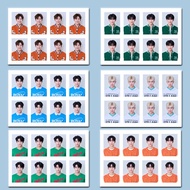 KPOP ZB1 ID Photo Identity Card Photocards  HD Collective Cards Certificate Photos 1 Inch Photocard
