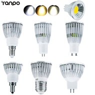 6W 9W 12W 12V Dimmable LED Spotlight E27 E14 B22 GU10 GU5.3 Bulb Lamps High Power Led Lamp COB Spotl