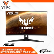 ASUS TUF Gaming VG27AQ1A G-SYNC Compatible Gaming Monitor – 27 inch WQHD (2560 x 1440), IPS,170Hz (Above 144Hz),1ms MPRT