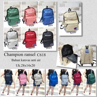 Waterproof canvas backpack