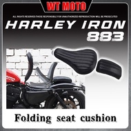 Big sale For HARLEY LAON 883 foldable double seat cushion hidden spring single seat cushion Harley I