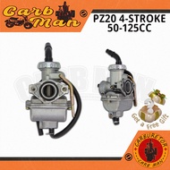 Karburator PZ20 20mm Sesuai Untuk Enjin 4 Lejang ATV 4 Roda 50cc 90cc 110cc 125cc Pit Bike Go Kart E