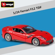 Bburago 1:24 Ferrari 458 ITALIA ล้อแม็กรถสปอร์ตรุ่น D Iecast โลหะของเล่นยานพาหนะรถรุ่นจำลองการเก็บขอ