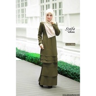 PROMOSI KURUNG SYIFA RM54/PSG (OLIVE GREEN)