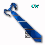 Dasi Siap Pakai / Dasi Instant / Dasi Velcro Prepetan / Dasi Tempel Motif Line - CW
