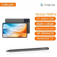 【NEW】 Teclast T60Pro Tablet PC Android 15 8GB+12GB RAM 128GB ROM 12 inch(18W PD fast charge 8000mAh 