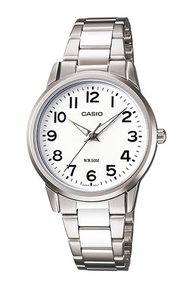 Casio Standard นาฬิกาข้อมือผู้หญิง สายสแตนเลส รุ่น LTP-1303,LTP-1303D,LTP-1303D-7B - สีเงิน