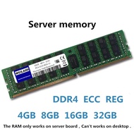 DDR4 32GB 2666 2RX4 DDR4 32GB 2666 2RX4 DDR4 Ram Server Memory 4GB 16GB 8GB 32GB PC4 2400Mhz 2133Mhz 2666Mhz 2133P 2400T 2666V REG ECC Support X99 Motherboard