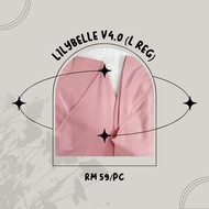 ✨ L regular ✨ Cloverush Lilybelle Version 4.0 Aesthetic Series Tudung Sarung Cotton✨