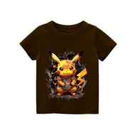 P0K3M0N P1kachu Unisex Distro Children's T-shirts for boys and girls LAKU KIDS FASHION 1 2 3 4 5 6 7